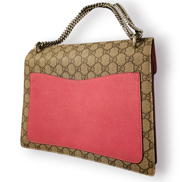 Gucci Beige and Pink Embellished Women's Bag - Picture 2 of 16